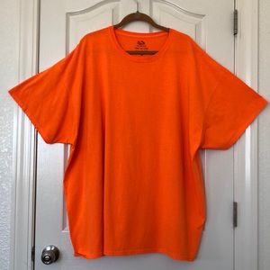 Woman’s Fruit of the Loom 4X Orange Shirt